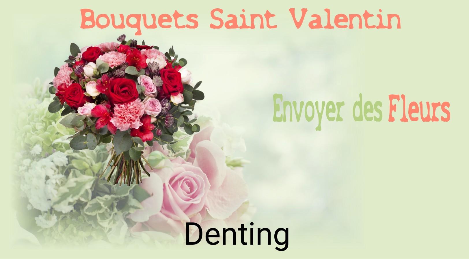 Roses de Saint-Valentin livrées à Denting